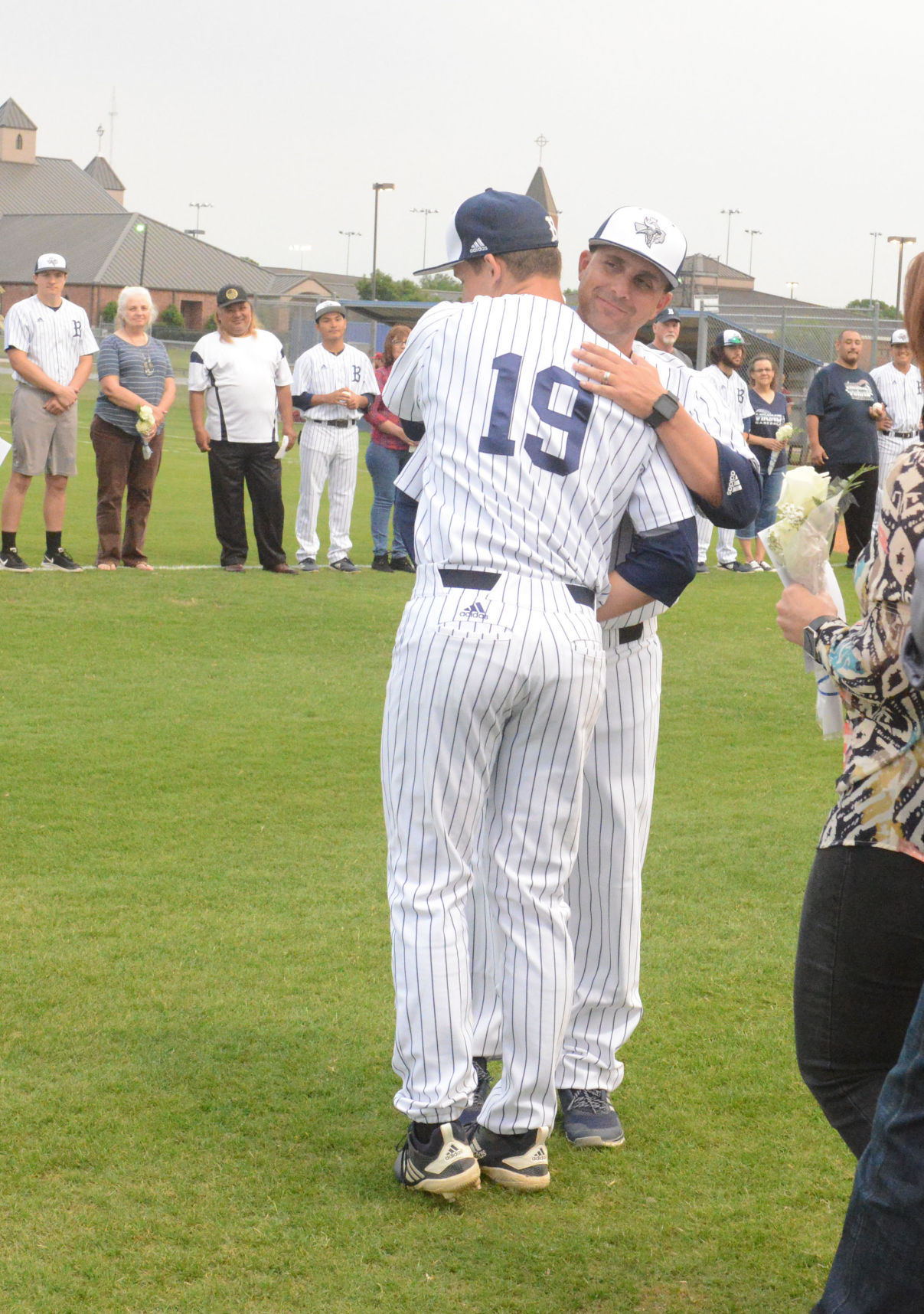 Bryan High School baseball senior night